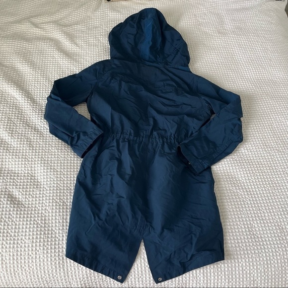 Madewell Hooded Fielder Anorak Jacket Coat in Navy Size Small - Picture 6 of 16